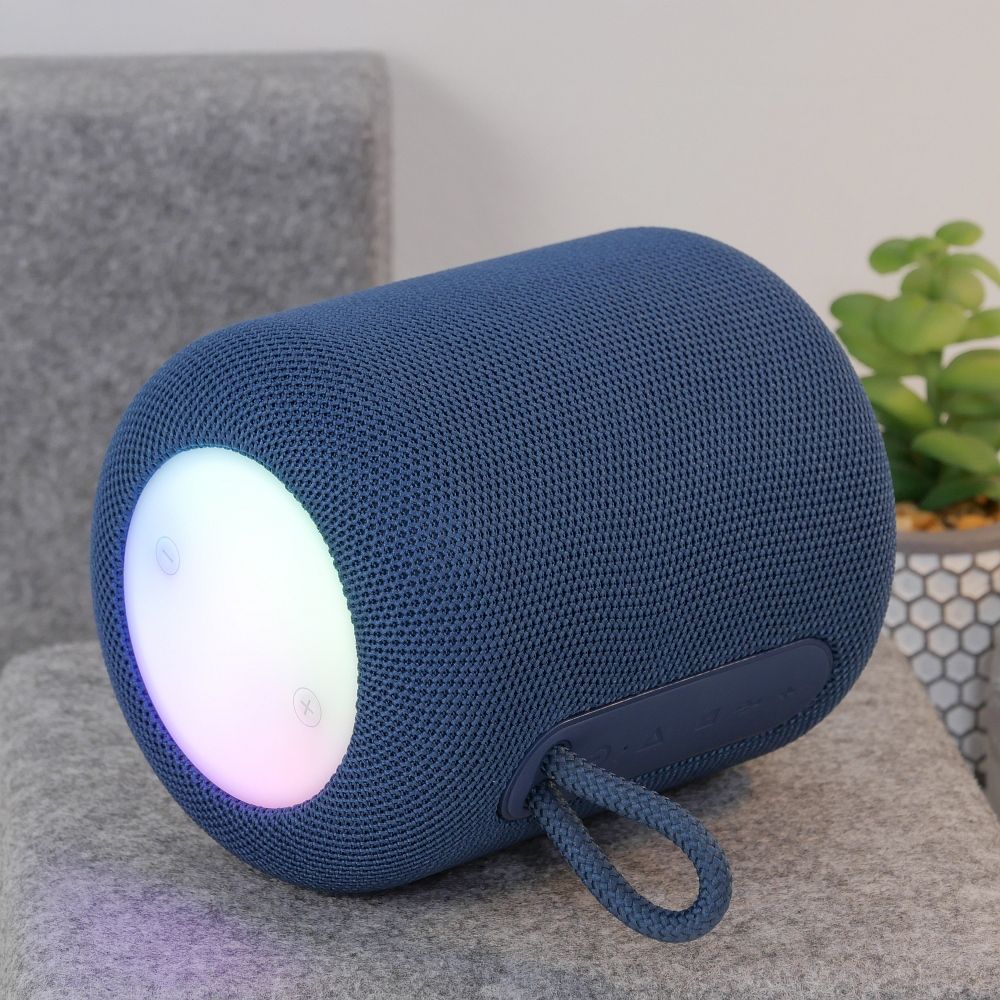 Głośnik bluetooth LED 5W 3h Hoco HC30 niebieski