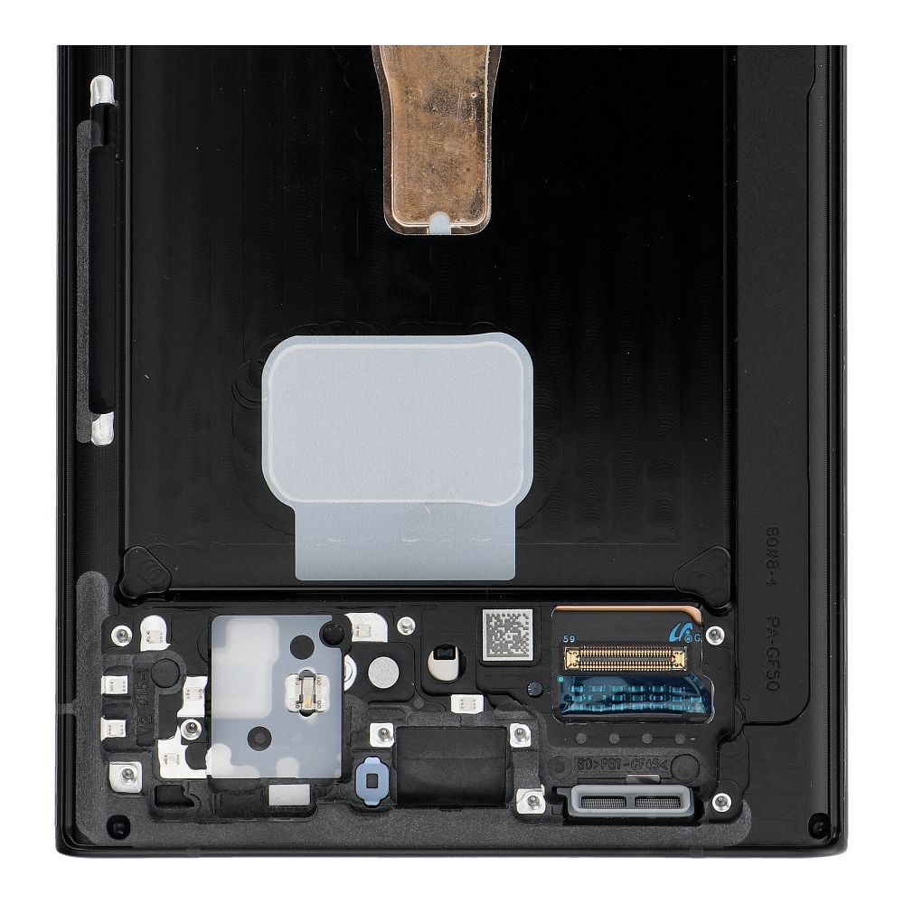 ServicePack LCD Display SAMSUNG S22 Ultra S908 Graphite GH82-27488E
