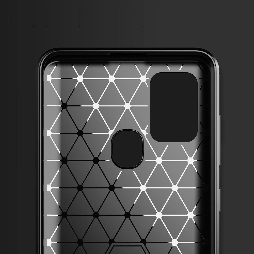 Futerał CARBON do SAMSUNG A21S czarny