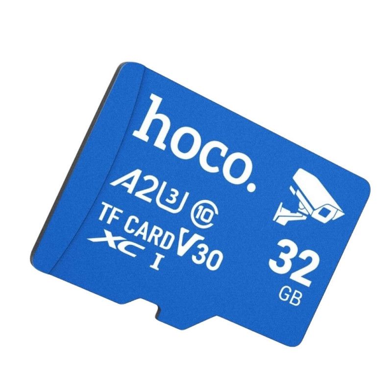 Memory card microSD 16GB class 10 UH-1 U3 V30 A2 Hoco blue