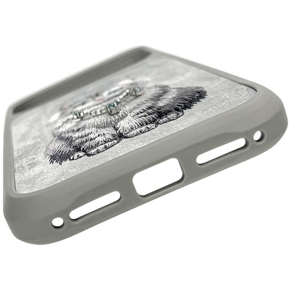 NIMMY case LUCKY FASHION CAT compatible with MagSafe for IPHONE 18 Pro Max/17 Pro Max grey