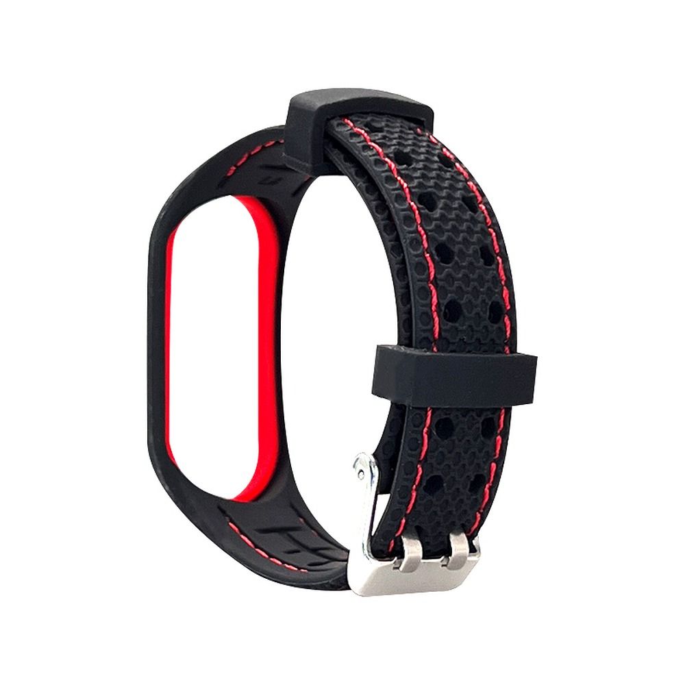 Elastomer strap LIFESTYLE for XIAOMI Mi Band 7 black (04)