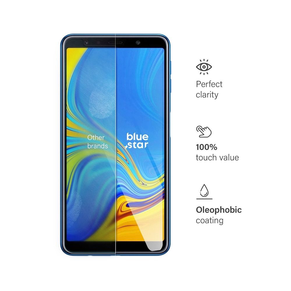 Szkło hartowane do Samsung Galaxy A7 2018 Blue Star