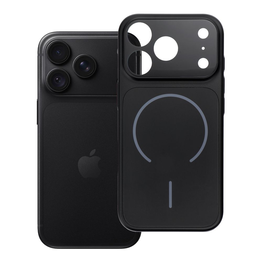 Case for iPhone 18 Pro / 17 Pro Make 18 compatible with MagSafe black