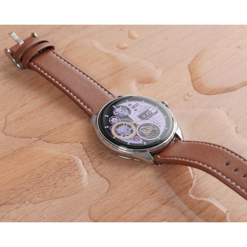 Smartwatch Hoco 1,43" AMOLED IP67 z funkcją rozmowy Y22 srebrny