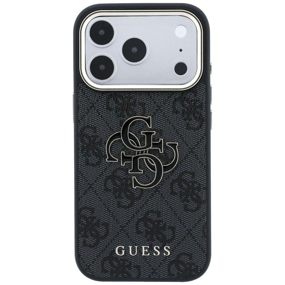GUESS case for IPHONE 18 Pro Max / 17 Pro Max GUE005482 (PU FW Resin Logo) black