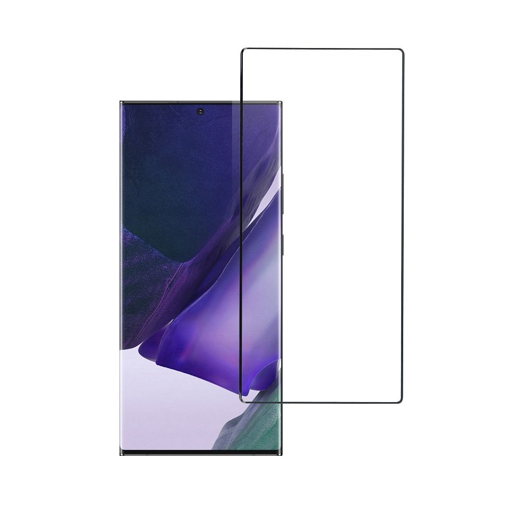 Tempered Glass Blue Star  - SAMSUNG Galaxy Note 20 Ultra Full Face (full glue/small size) - black Tempered Glass Blue Star