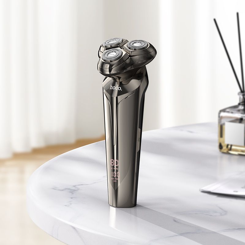 Razor Hoco with triple blades HP39 metal gray