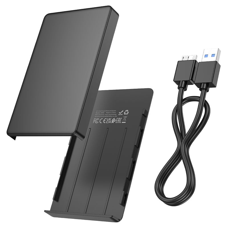 Hard drive enclosure HDD 2,5" SATA USB 3.0 to Micro Hoco HB46 black