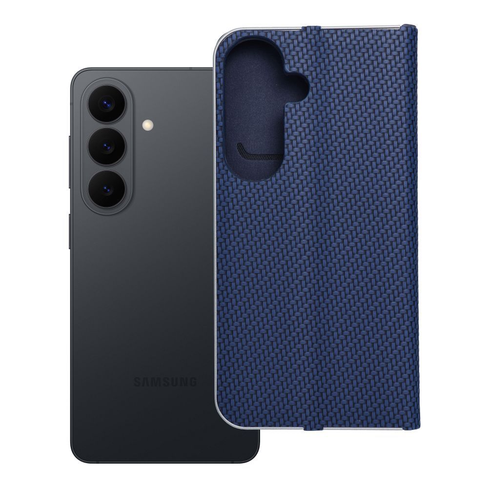 Flip case for Samsung S26 Luna Book Carbon blue