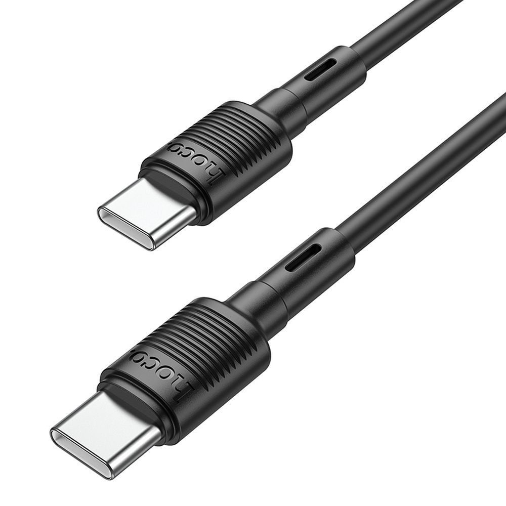 Kabel USB C do USB C Hoco PD 3A 60W 1 m X83 czarny