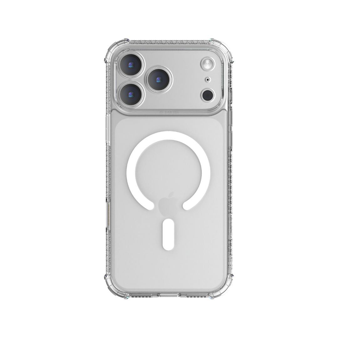 X-ONE Dropguard Pro compatible with MagSafe for iPhone 18 Pro Max / 17 Pro Max glitter white