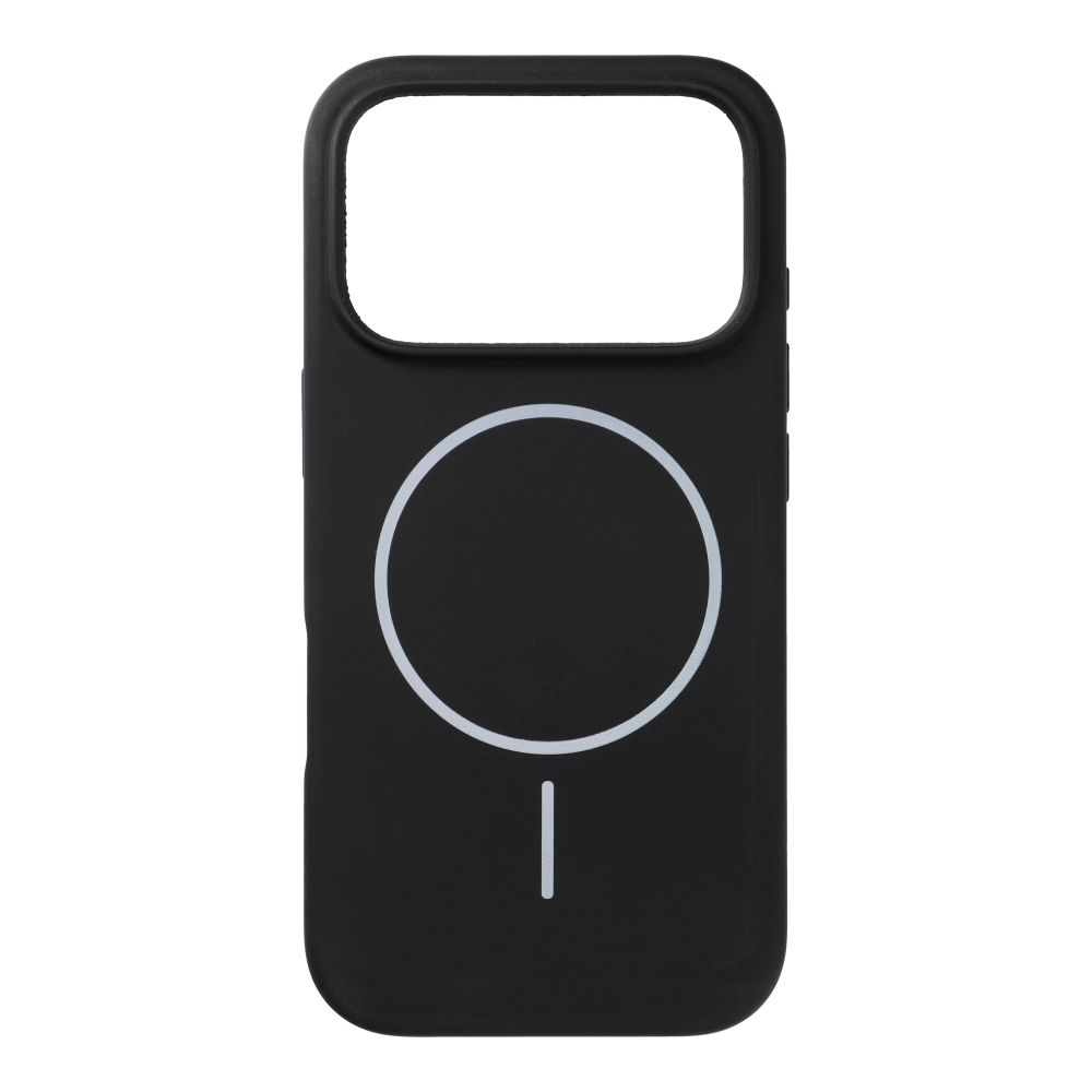Case for iPhone 18 Pro / 17 Pro Silicone 2mm (camera protection) compatible with MagSafe black