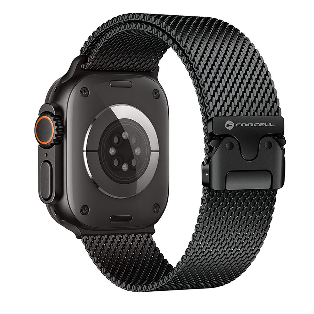 Strap to Apple Watch Forcell F-Design FA11 steel clasp 38 / 40 / 41 mm black