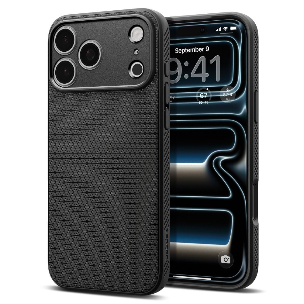 SPIGEN case LIQUID AIR for IPHONE 17 Pro Max/ 18 Pro Max matte black