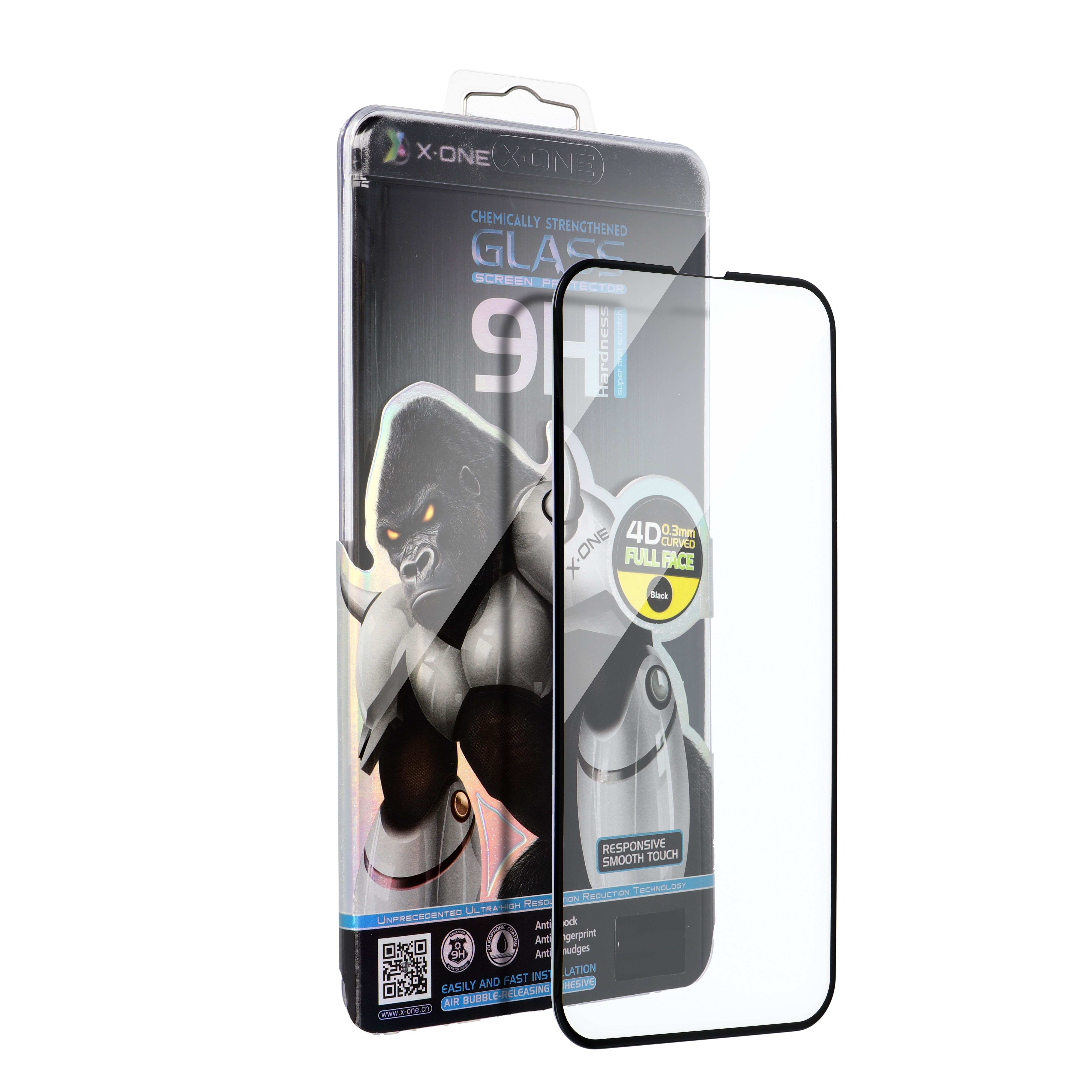 X-ONE Full Cover Extra Strong Matte - for iPhone 18 PRO tempered glass 9H