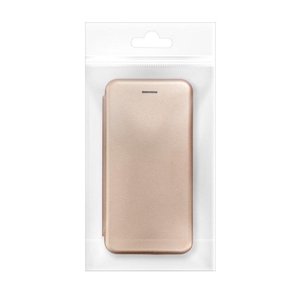 ELEGANCE book case for SAMSUNG A55 gold