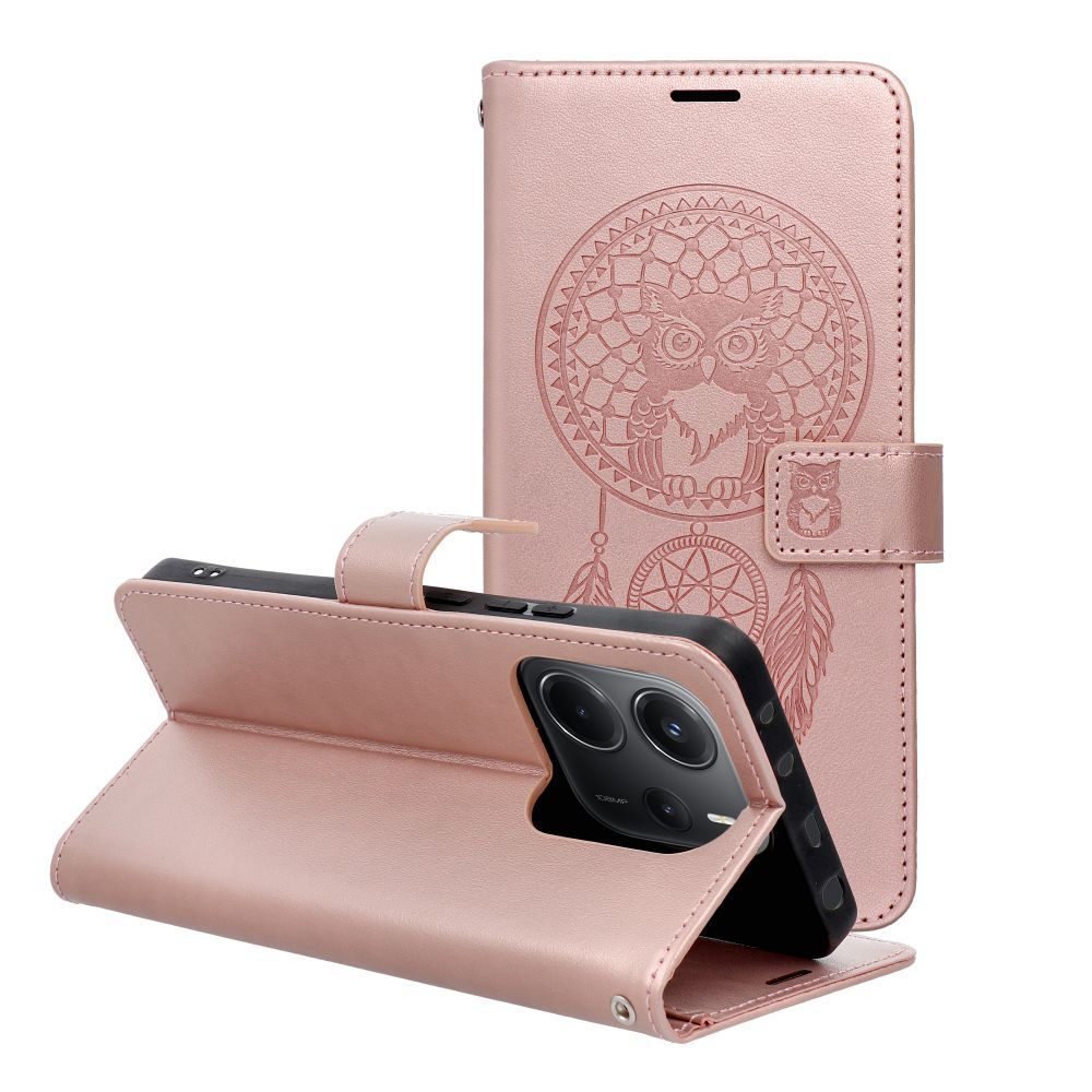 Flip case for Xiaomi Redmi NOTE 17 PRO 5G Mezzo Book dreamcatcher rose gold