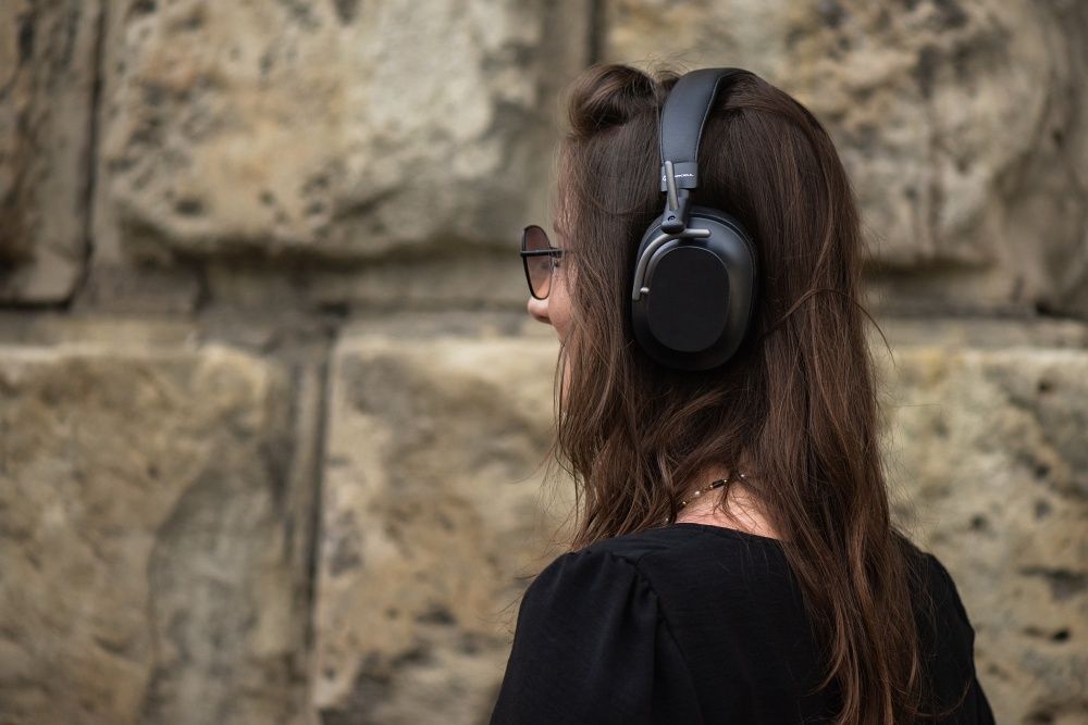FORCELL F-AUDIO vezeték nélküli fejhallgató, ANC Pro Sound Craft, fekete