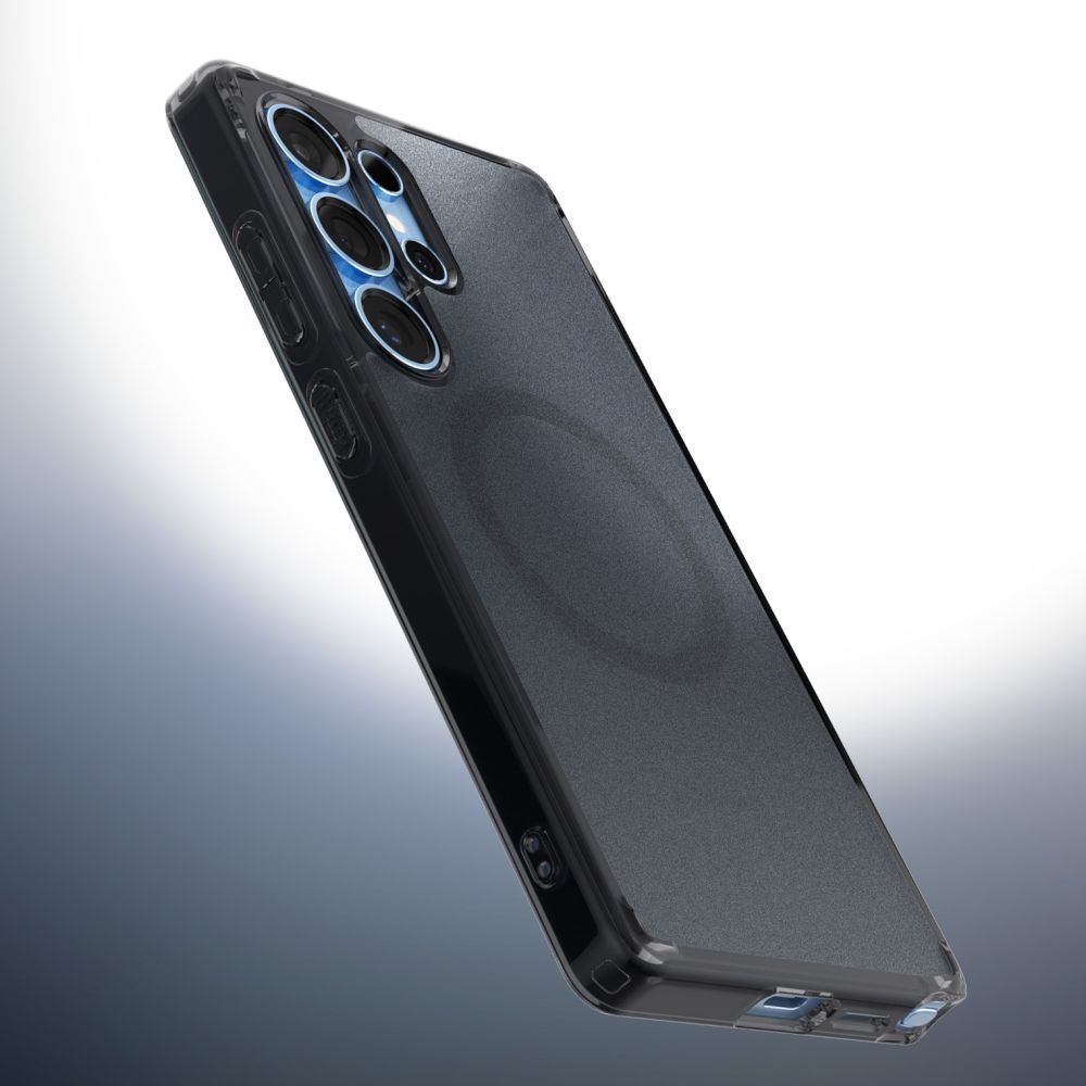 SPIGEN case ULTRA HYBRID MAG compatible with MagSafe for SAMSUNG S25 Edge frost black