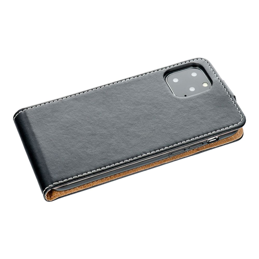 Vertical flip case for Samsung A37 5G Slim Flexi Fresh black