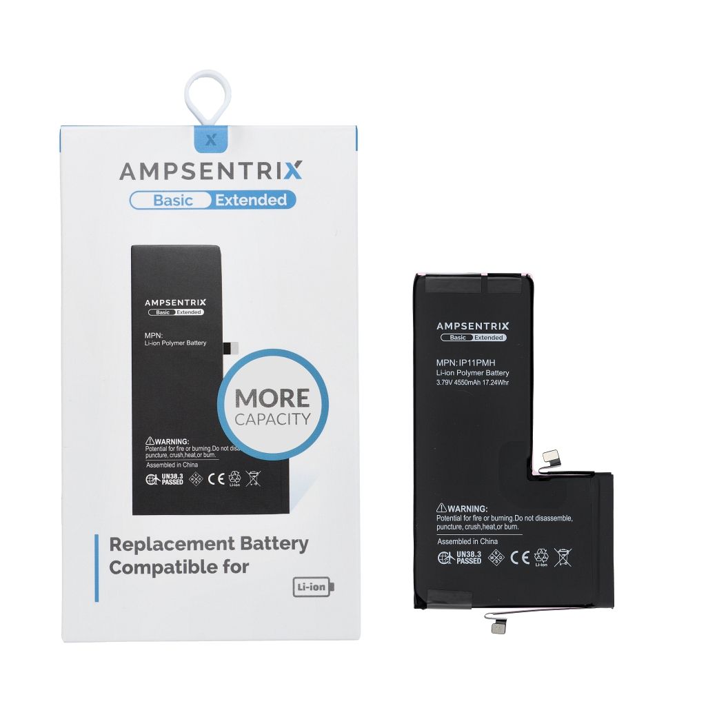 AmpSentrix Basic battery for iPhone 11 Pro Max (high capacity)