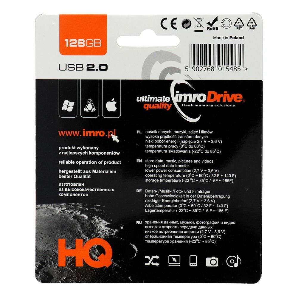 IMRO pendrive AXIS 128GB USB2.0