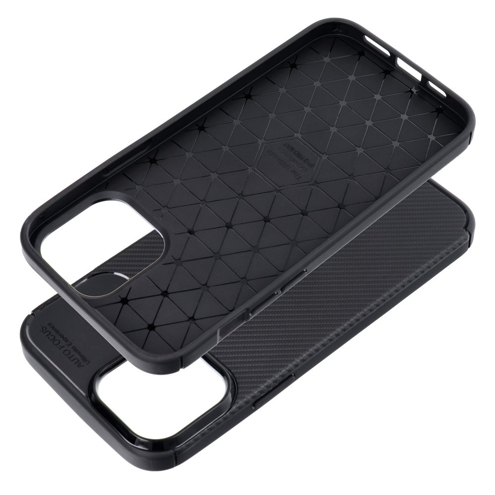 Futerał CARBON PREMIUM do IPHONE 13 Pro Max czarny