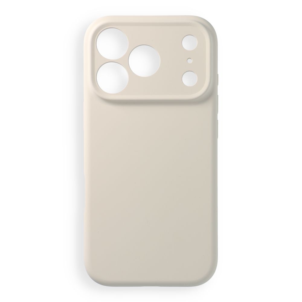 Case for iPhone 18 Pro / 17 Pro Forcell F-Protect Rubber Premium compatible with MagSafe antique white