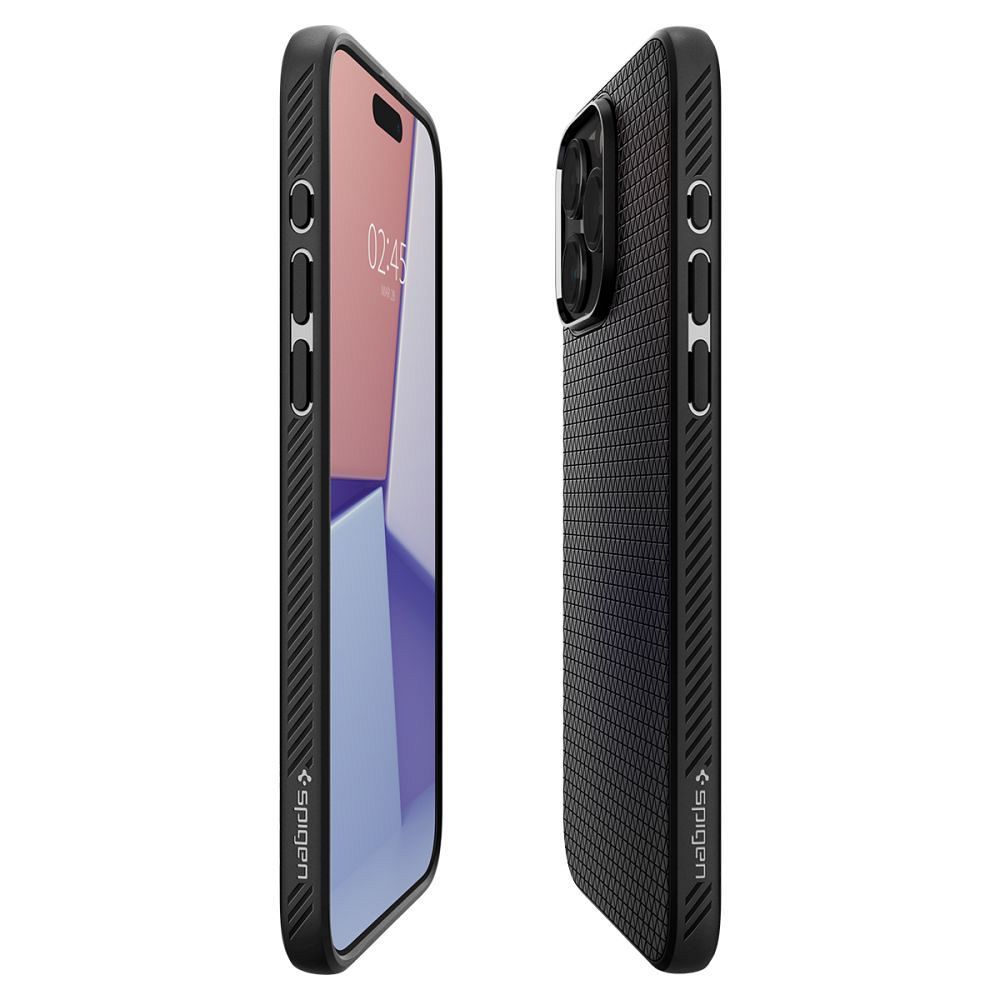 SPIGEN futerał LIQUID AIR do IPHONE 15 Pro Max matte black