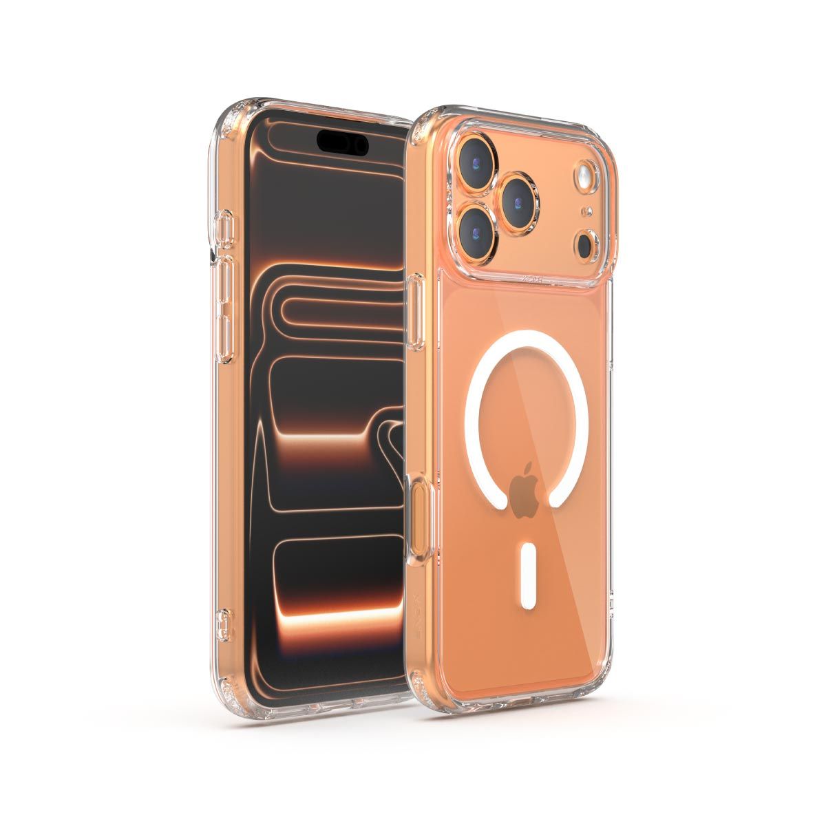 X-ONE Dropguard Clear compatible with MagSafe for iPhone 18 Pro / 17 Pro transparent