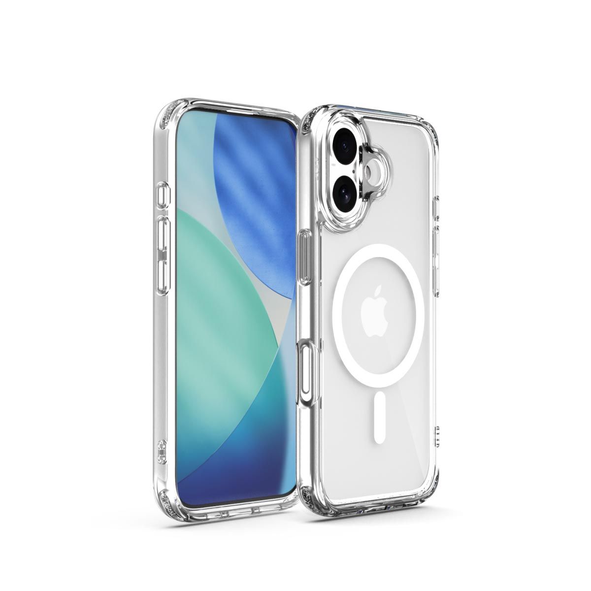 X-ONE Dropguard Clear compatible with MagSafe for iPhone 17 transparentne