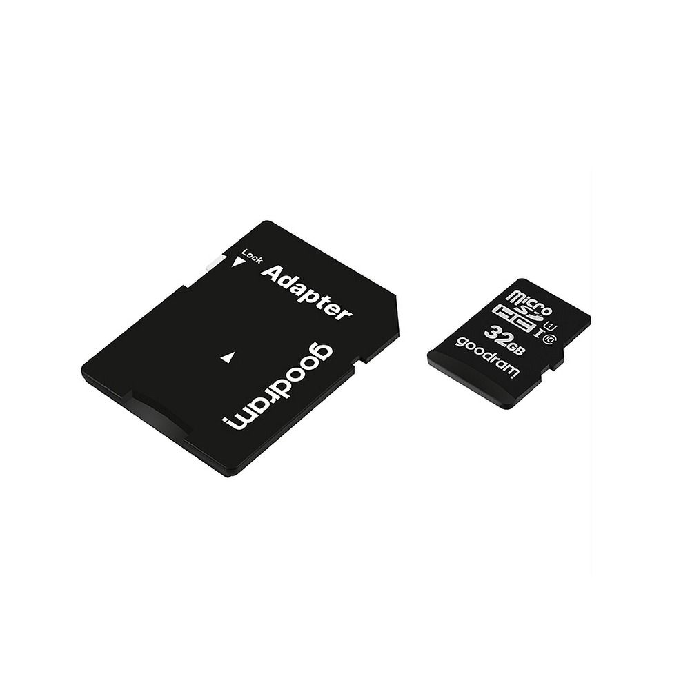 GOODRAM karta pamięci microSD 32GB 100MB/s class 10 UHS I z adapterem SD
