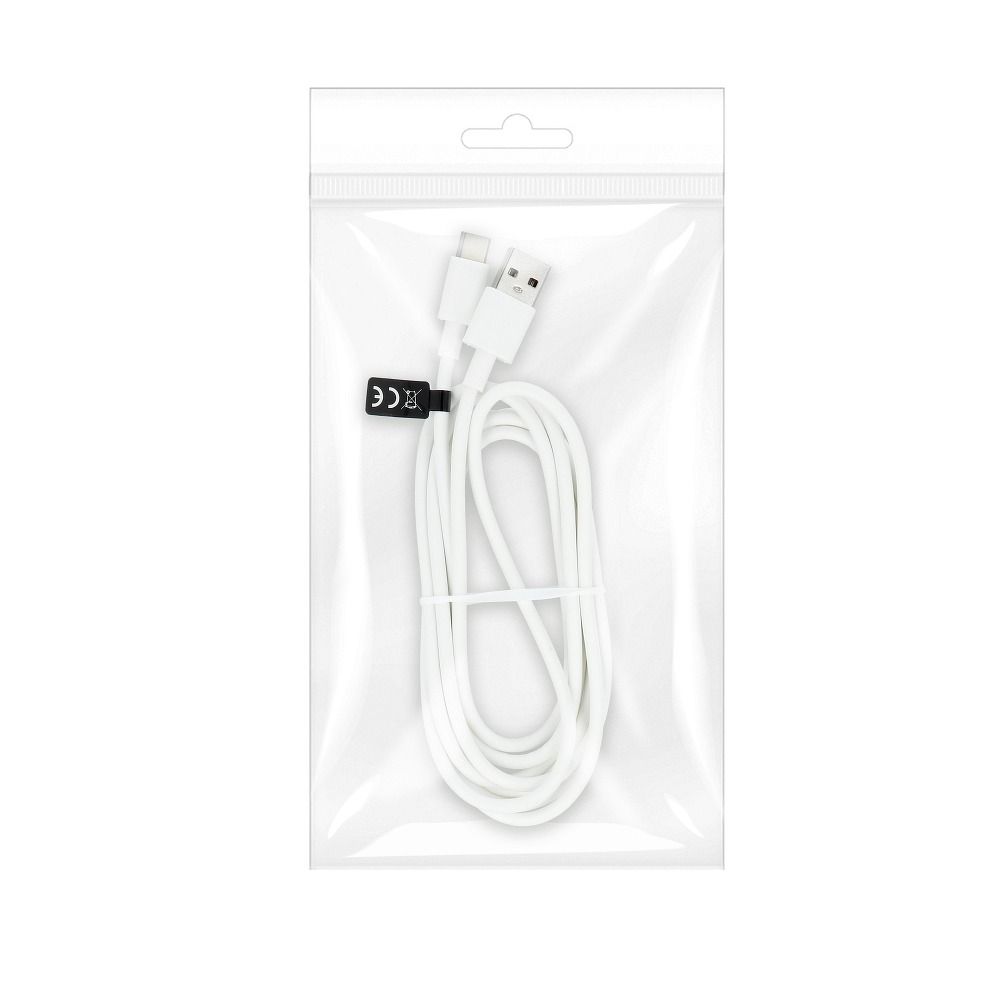 Kabel USB A do Typ C 3.0 2A HD2 2 m biały