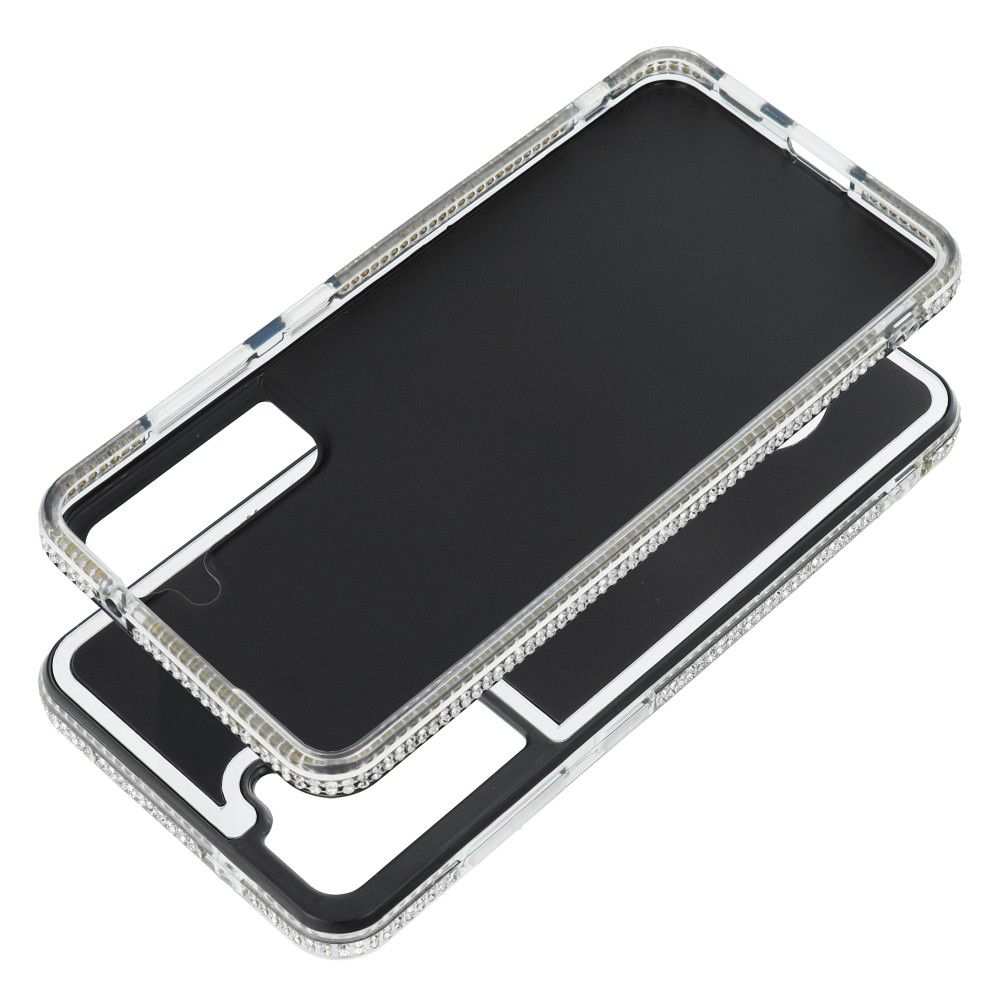 Futerał TEDDY BEAR do SAMSUNG A16 5G / A16 4G srebrny