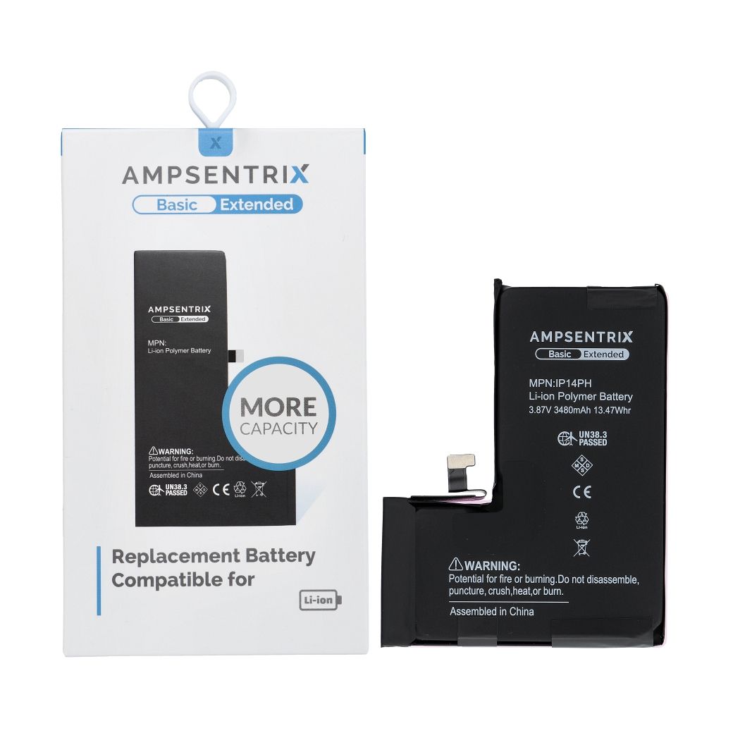 AmpSentrix Basic battery for iPhone 14