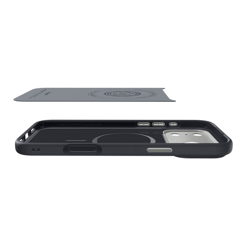 SPIGEN case NANO POP MAG compatible with MagSafe for IPHONE 17 Pro black sesame