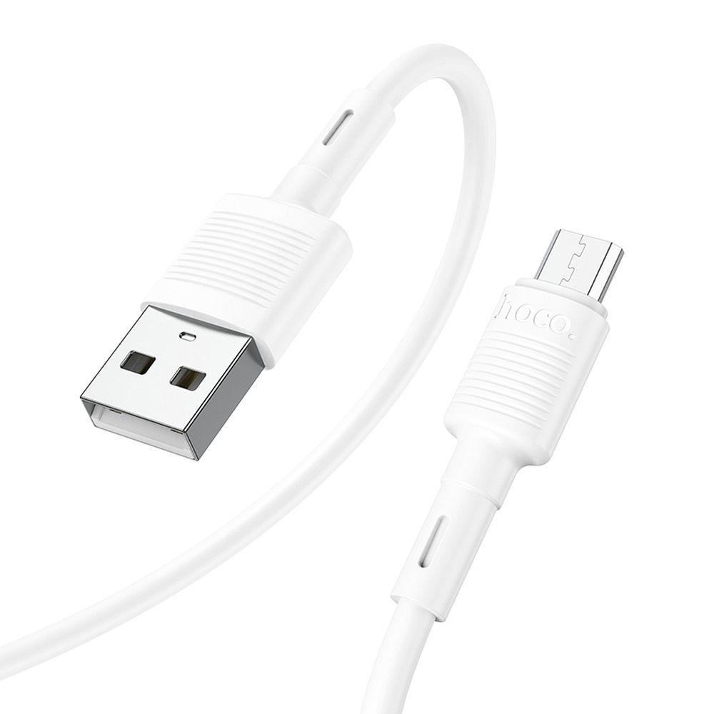 HOCO cable USB  to Micro 2,4A X83 1 m white