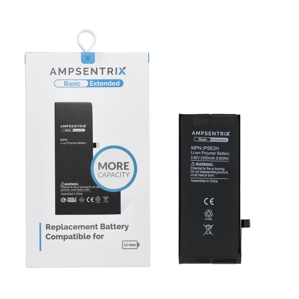 AmpSentrix Basic battery for iPhone SE 2020 (high capacity)