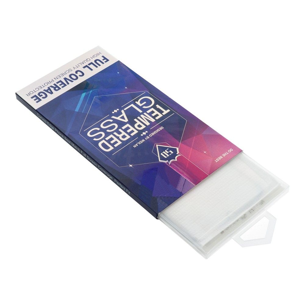 5D Full Glue Tempered Glass - for Samsung Galaxy S22 black