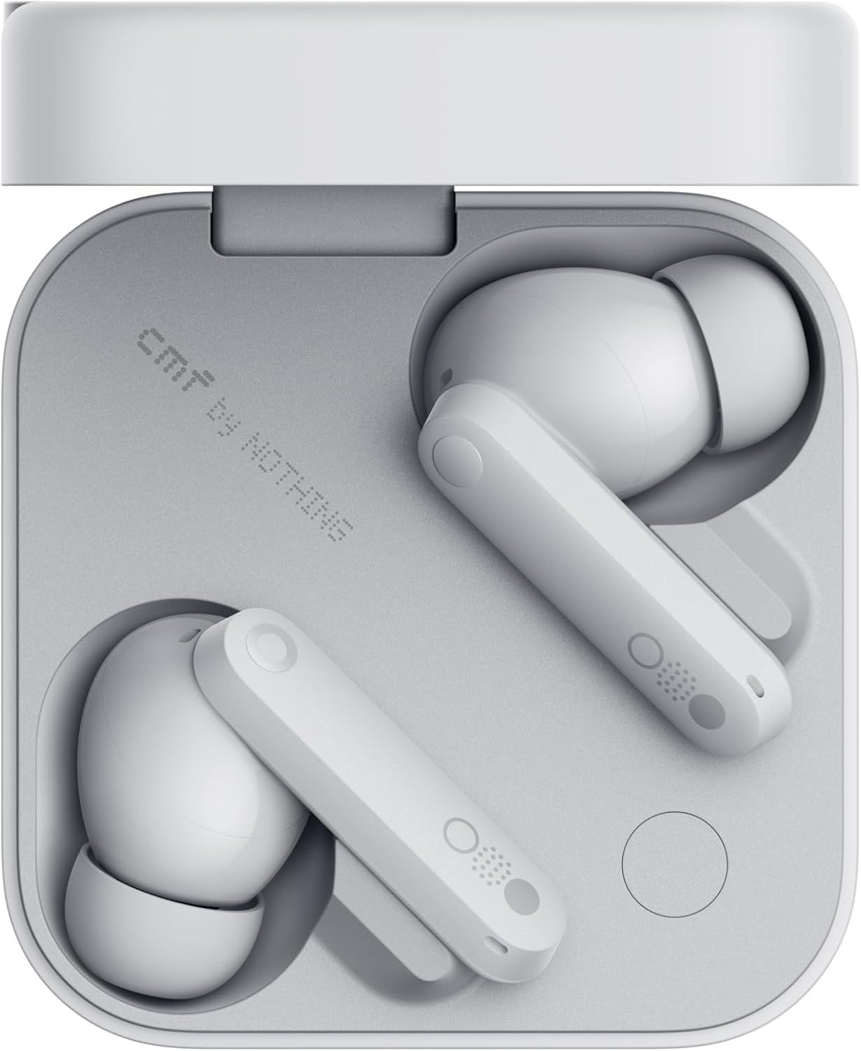 Wireless earphones ANC Nothing CMF Buds Pro 2 light grey