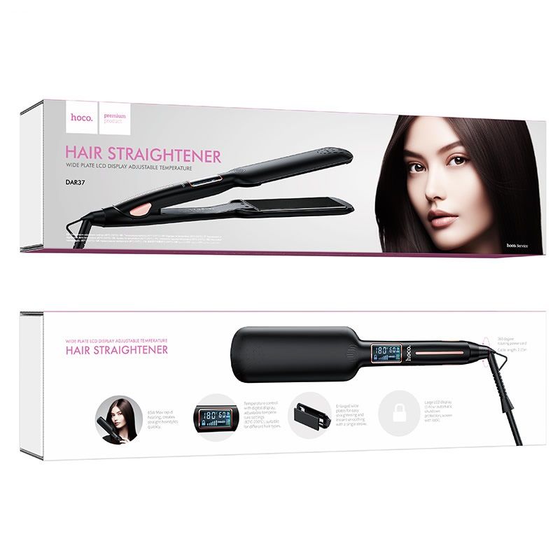 Hair straightener Hoco DAR37 black