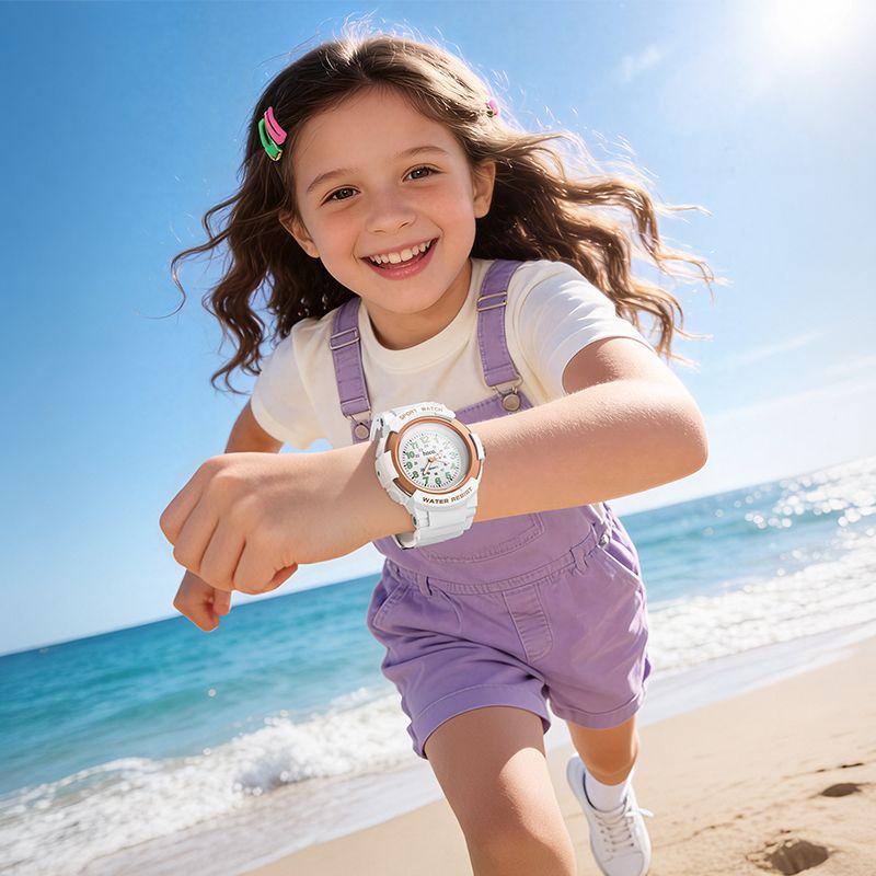Locator compatible with Apple Find My watch-shaped Hoco E112 white