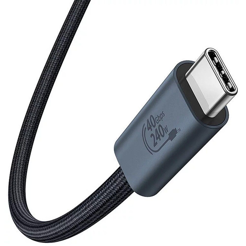 BASEUS kabel Typ C do Typ C PD3.1 240W 8K 60Hz CB000068 1 m czarny