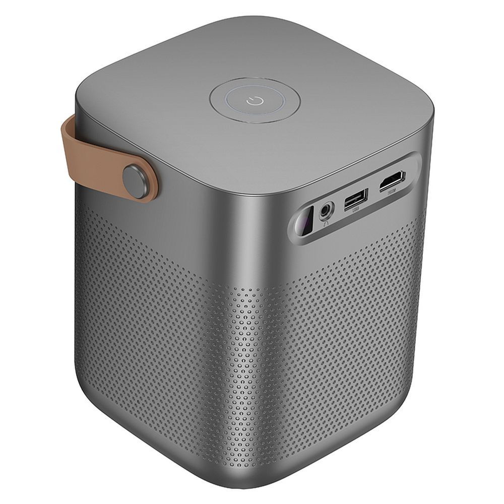 Projektor HD Ready Hoco z systemem Android Wi-Fi Bluetooth 720P DT4 szary