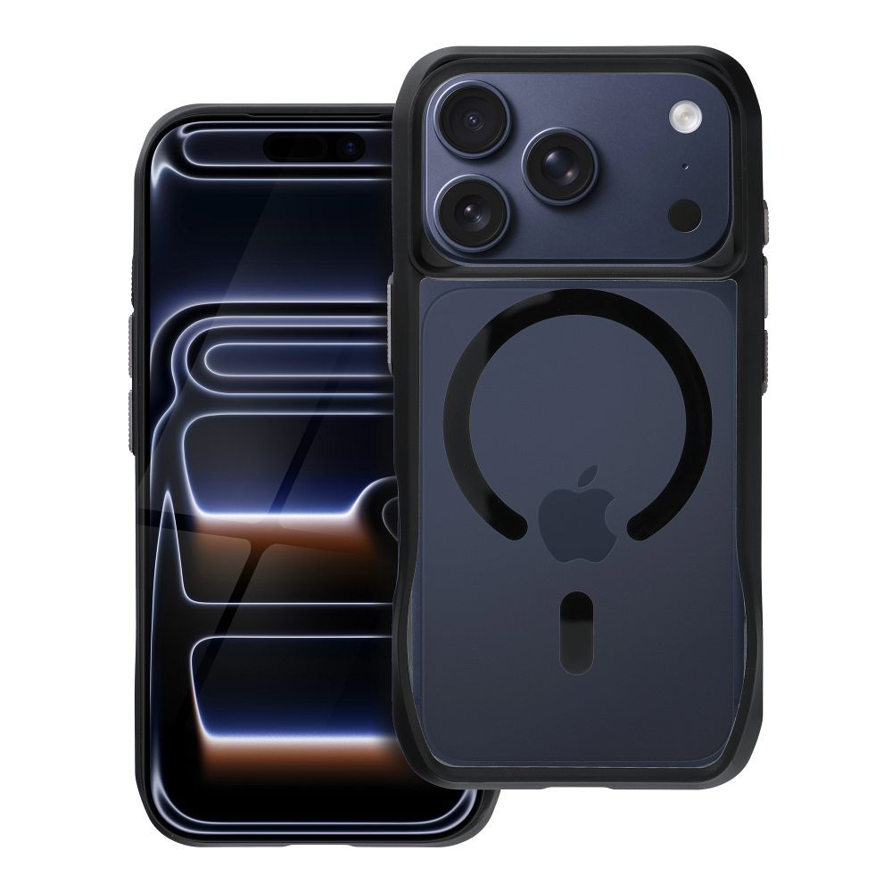 ROAR case SLIM DEFENDER compatible with MagSafe for IPHONE 17 Pro black