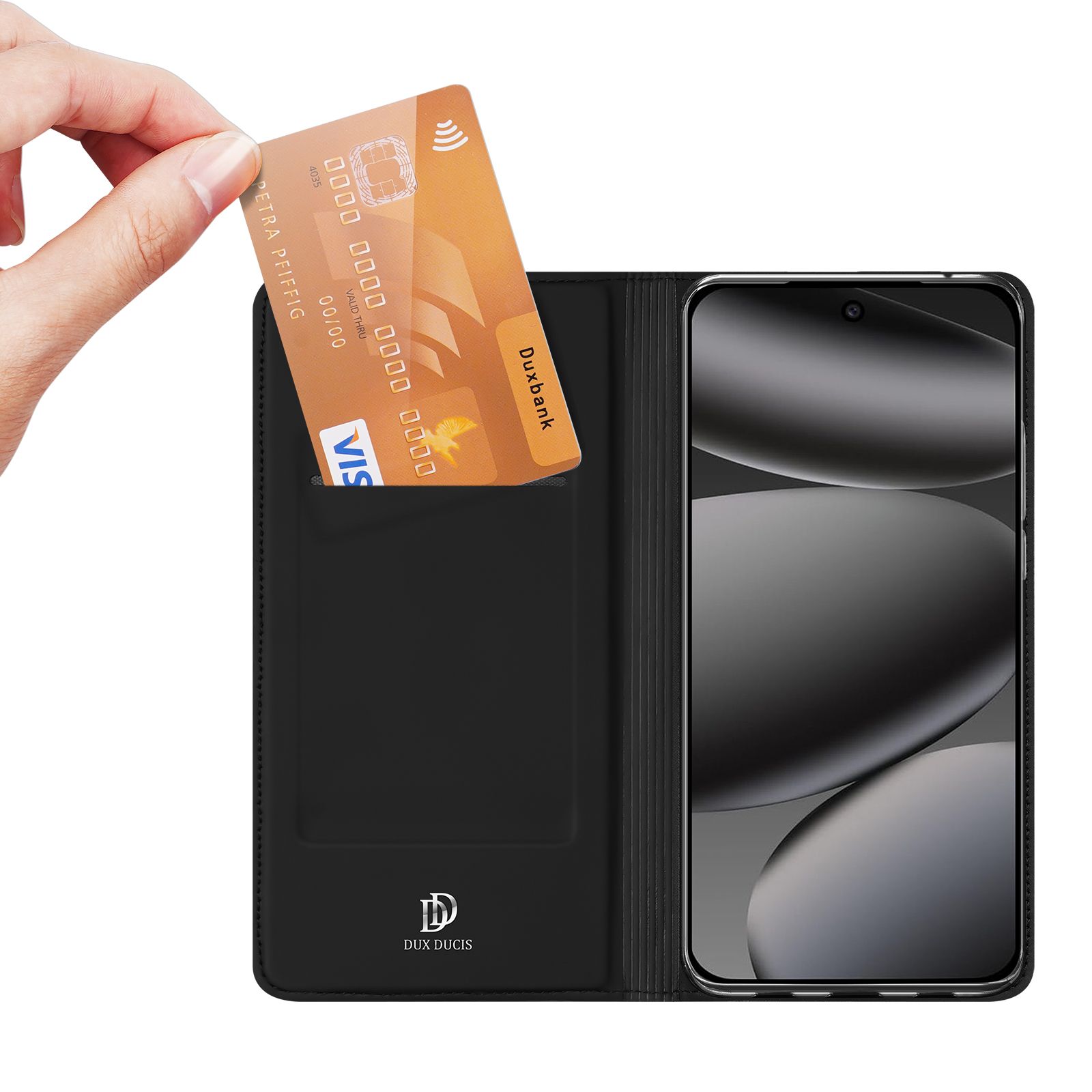 DUX DUCIS wallet case SKIN PRO for GOOGLE PIXEL 11 PRO black