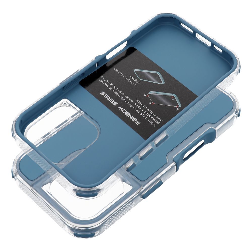 Futerał MATRIX do IPHONE 16 Pro niebieski