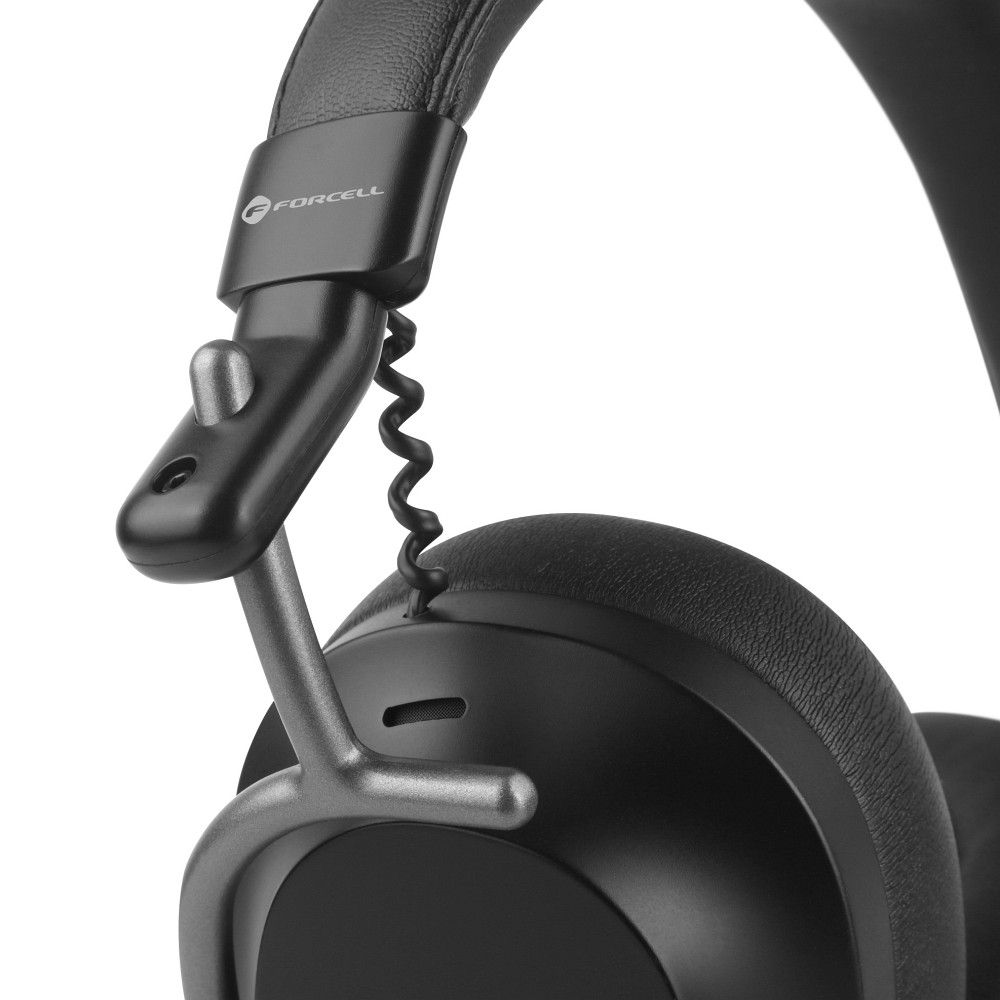 FORCELL F-AUDIO vezeték nélküli fejhallgató, ANC Pro Sound Craft, fekete