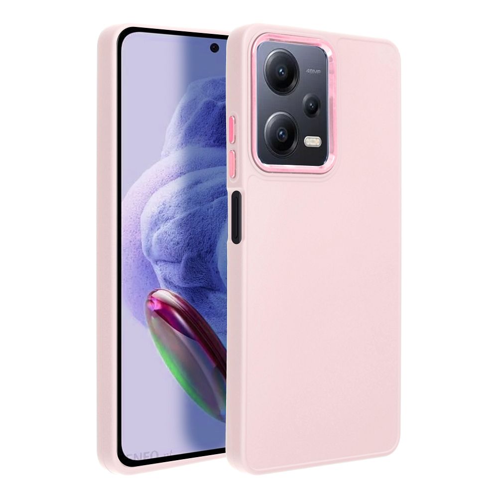 Futerał FRAME do XIAOMI Redmi Note 12 Pro 5G pudrowy róż